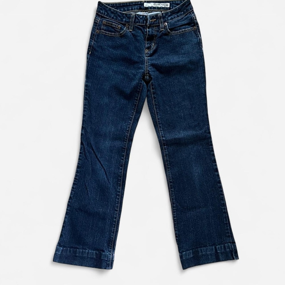 DKNY Dark Blue Flare Women's Jeans